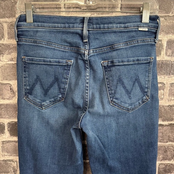 Mother the Mid Rise Dazzler Ankle jeans in Sweet & Sassy - Picture 7 of 12